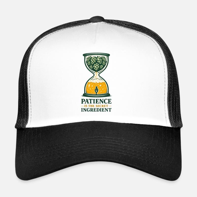 Geduld braut Geschmack | Hobbybrauen Trucker Cap