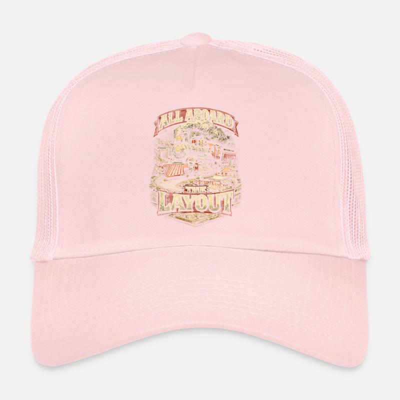 Model Railway Railway All Aboard The Layout Trucker Cap