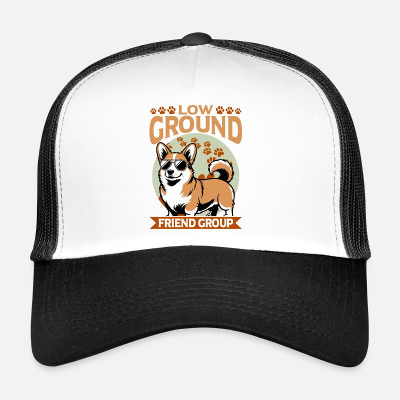 Corgi de race de chien drôle Casquette trucker 