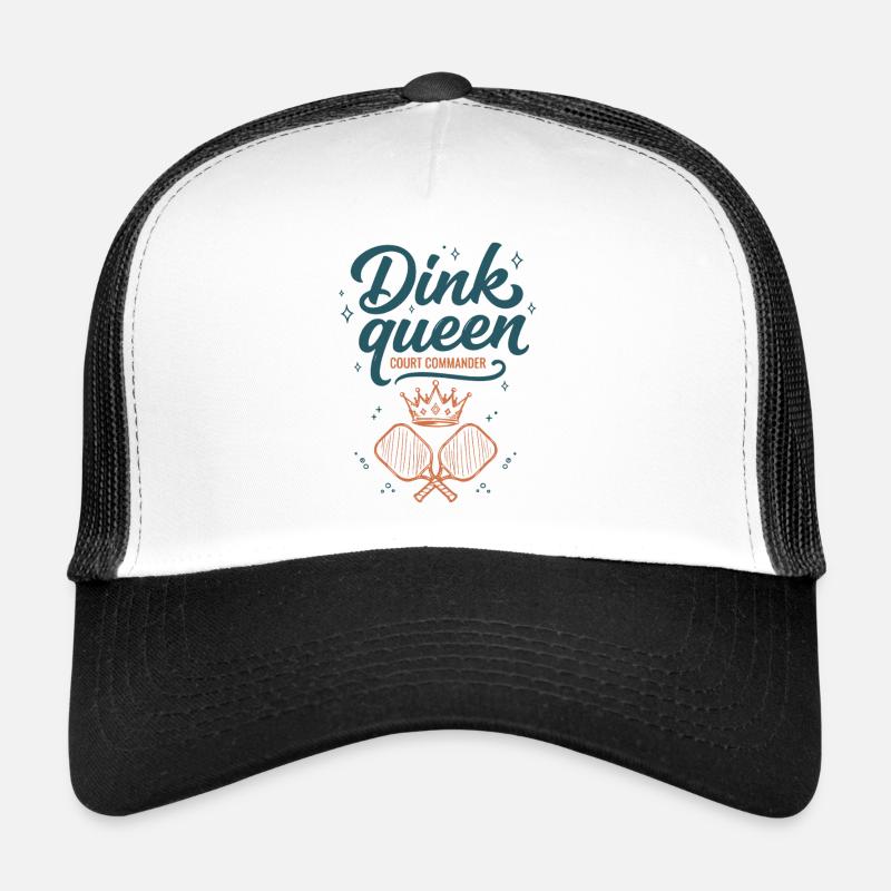 Pickleball Dink Queen Court Commander Spieler Trucker Cap