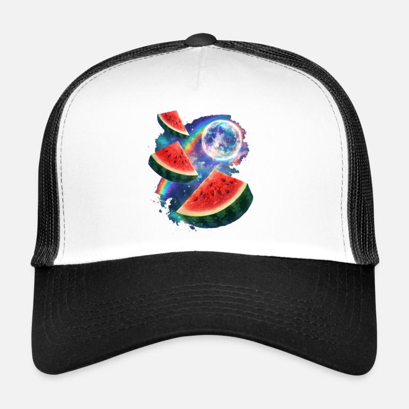 Weltraummelone Neon Kosmos Trucker Cap
