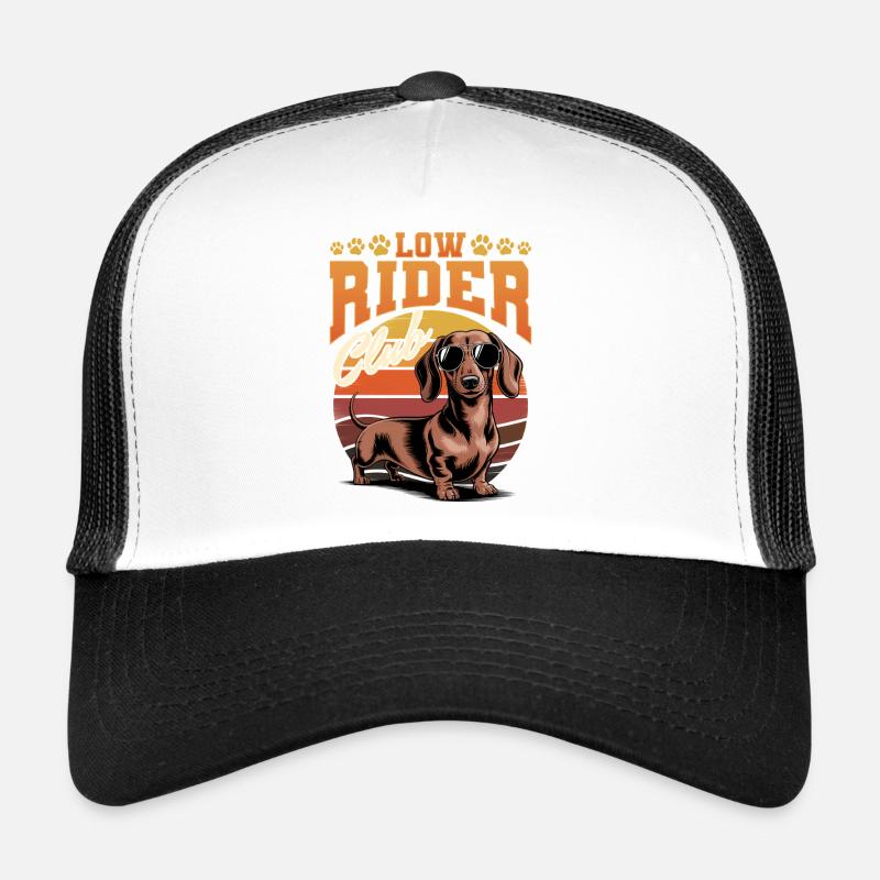 Teckel de race de chien drôle Casquette trucker 