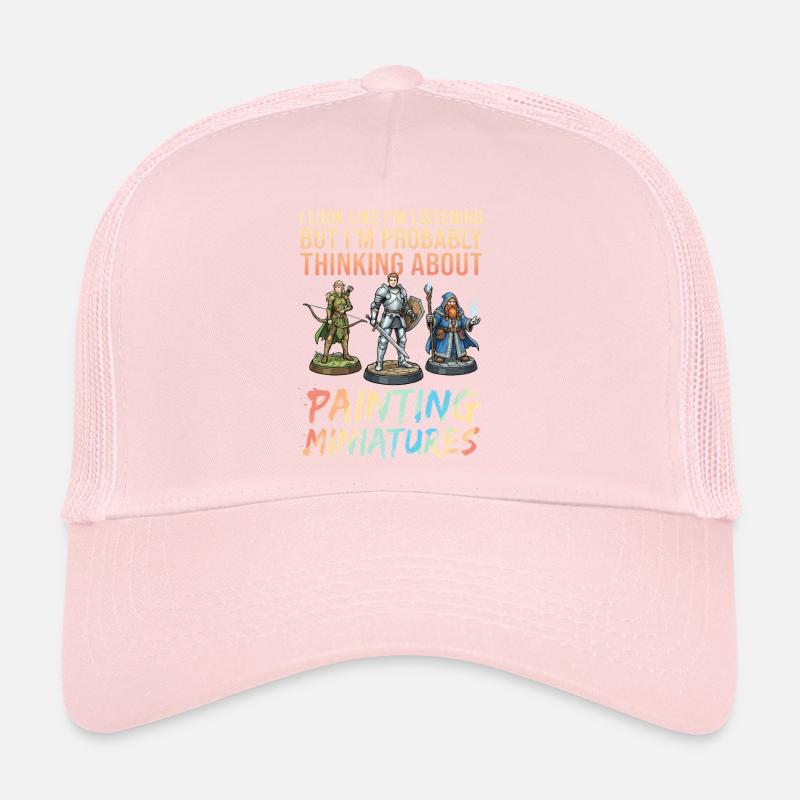 Penseurs peignant des miniatures Casquette trucker 