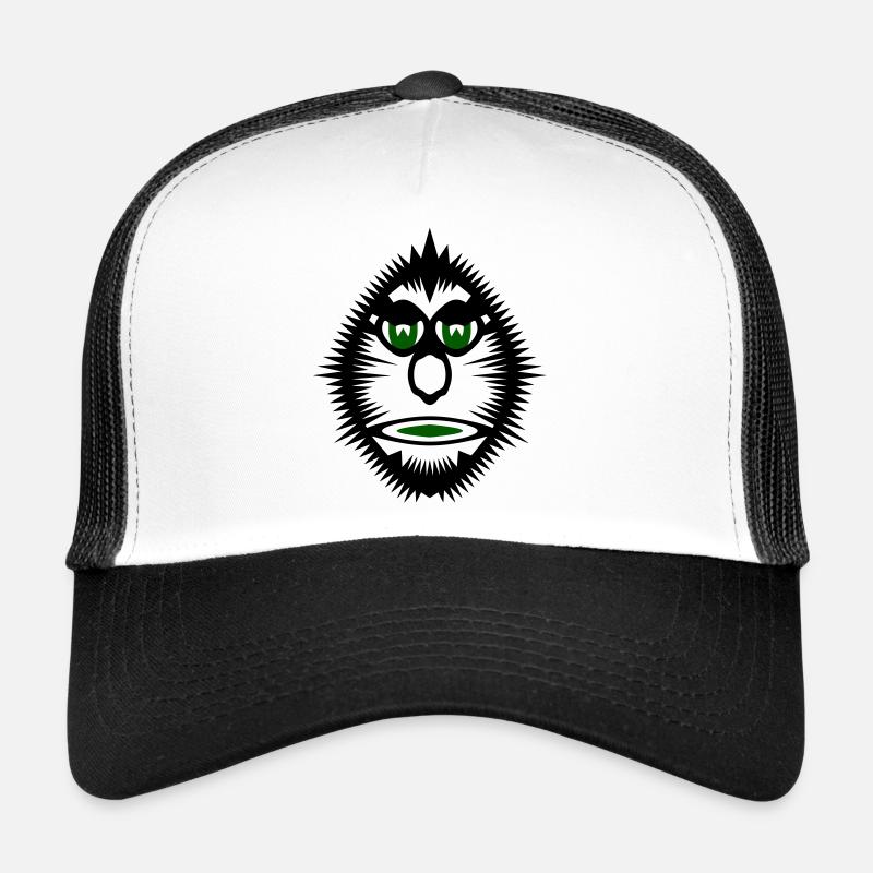 Catface Illustration Katzen-Gesicht Trucker Cap