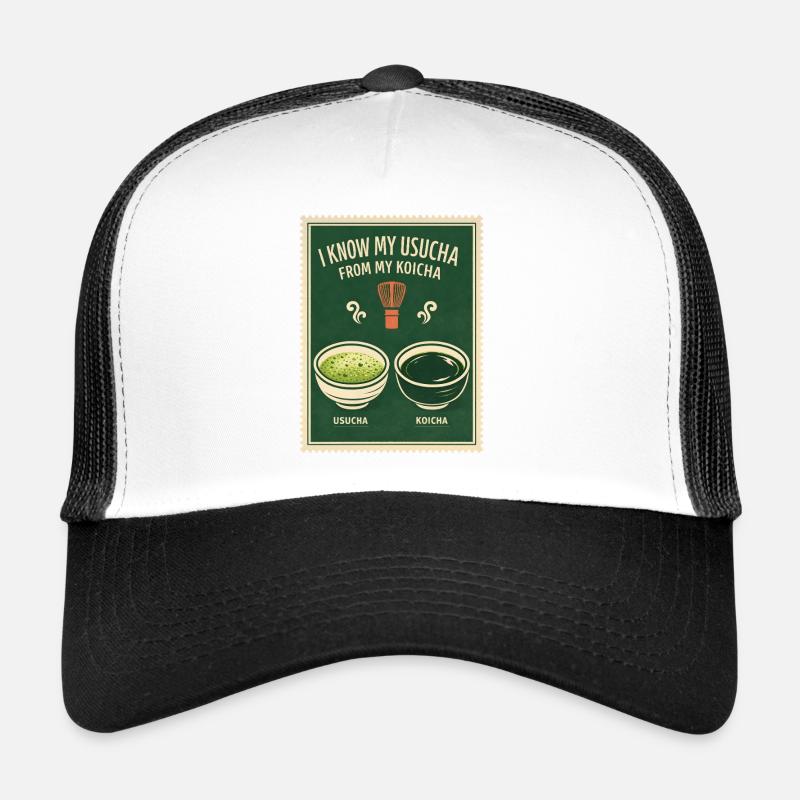 Usucha oder Koicha | Matcha Wissen Trucker Cap