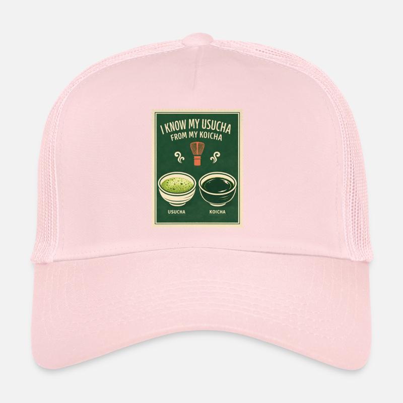 Usucha ou Koicha | Connaissance du matcha Casquette trucker 