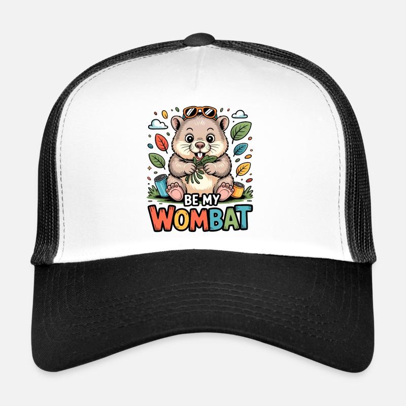Be My Wombat – héros coloré et câlin Casquette trucker 