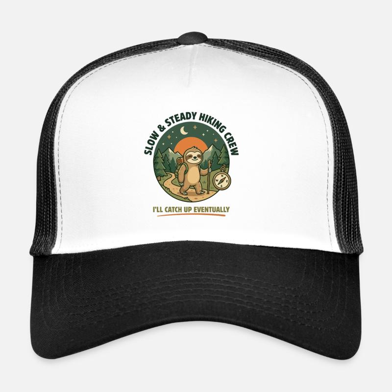 Slow & Steady Hiking Crew Trucker Cap