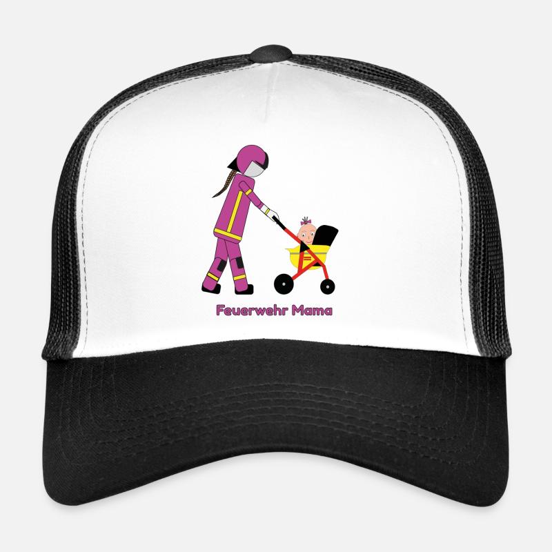 Feuerwehr Mama im Einsatz Trucker Cap