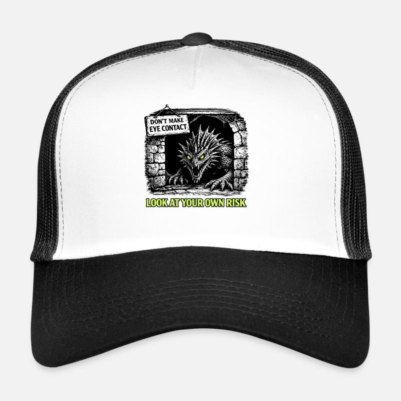 Bazyliszek Polnische Legende Warnung Trucker Cap