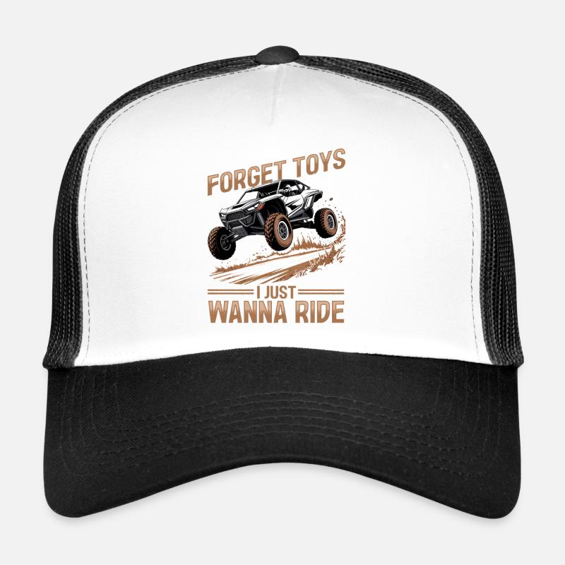 UTV Tout-Terrain Boy Men 4 Wheels Side by Side Casquette trucker 