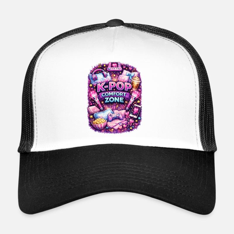 Zone de confort de K Pop Casquette trucker 