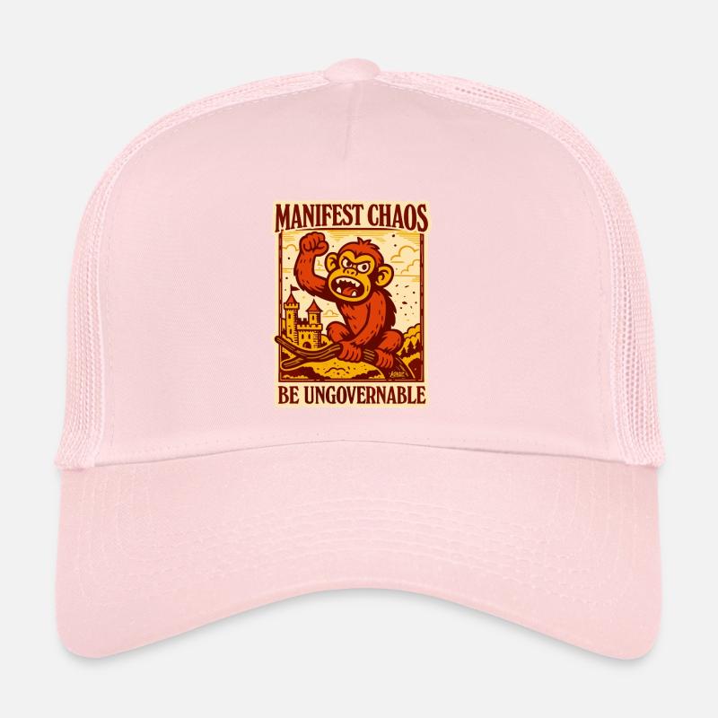 Manifeste le Chaos Monkey Casquette trucker 