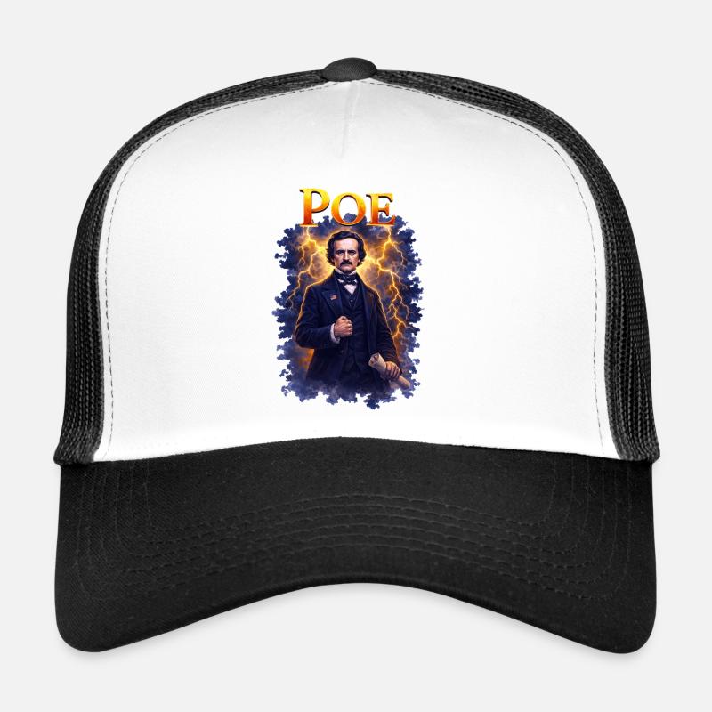 Edgar Allan Poe Porträt Trucker Cap