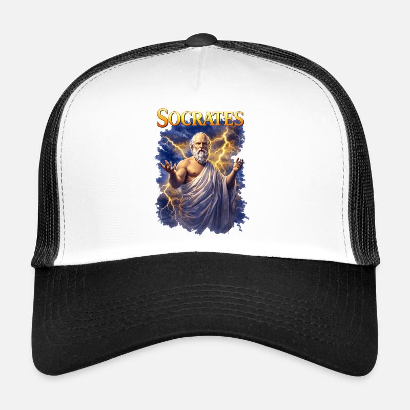 Socrates Porträt  Trucker Cap