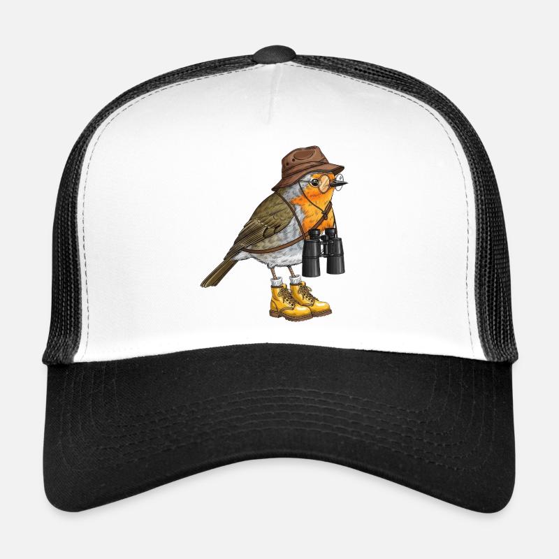 Explorateur Robin avec jumelles Casquette trucker 