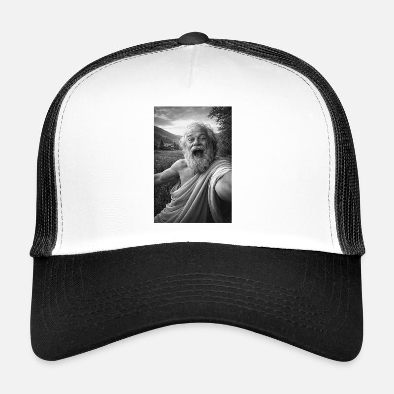 L’autoportrait de Socrate Casquette trucker 