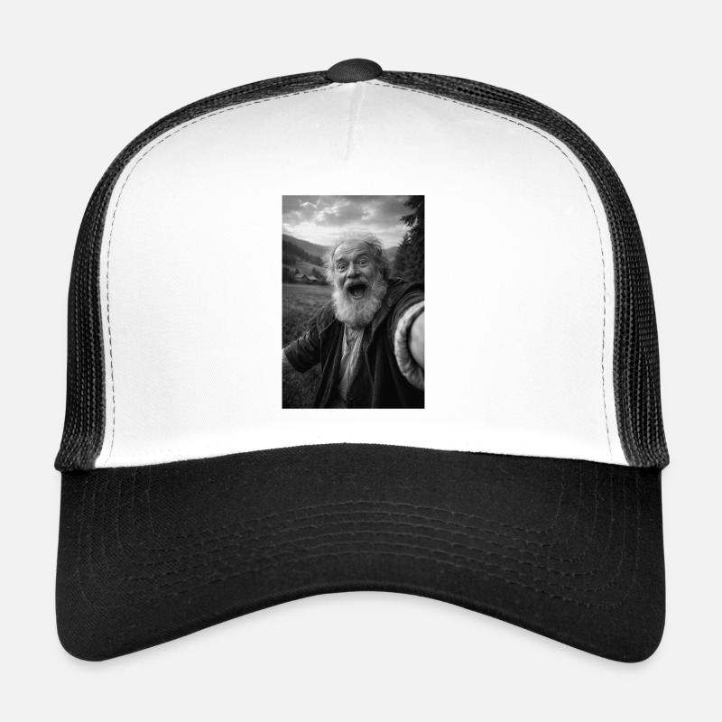 Autoportrait de Galilée Galilei Casquette trucker 