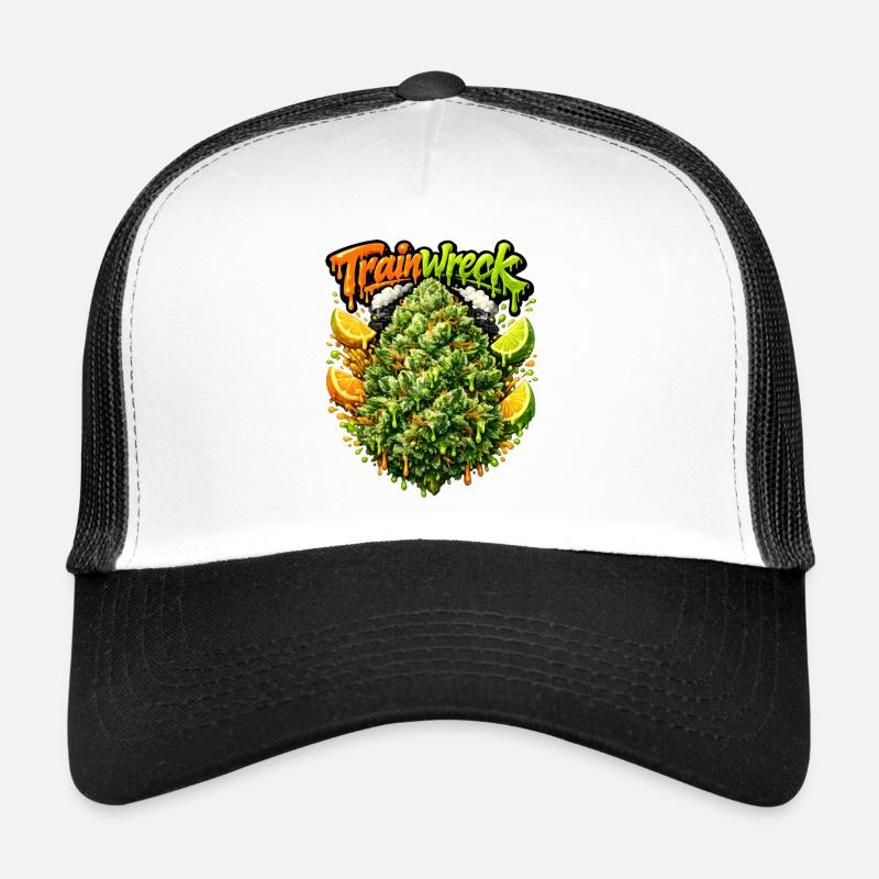 Graffiti-Graffiti zum Zugwrack Trucker Cap
