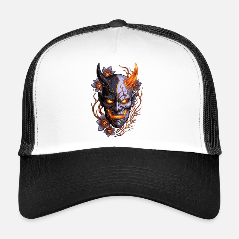 Hannya – Démon Yōkai Casquette trucker 