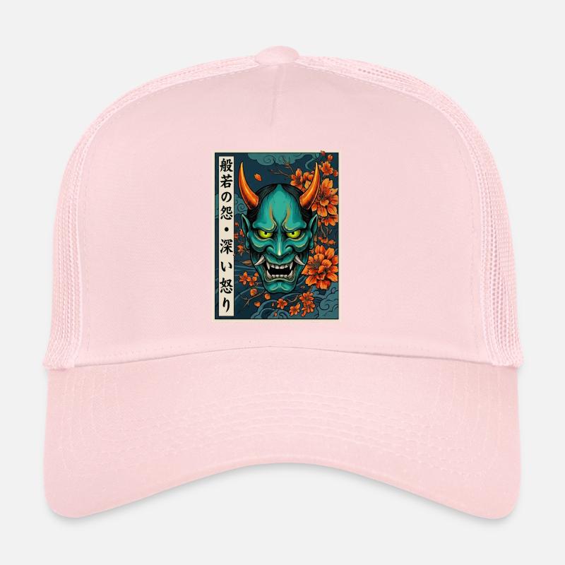 Hannya-Yōkai Dämon Oni Trucker Cap