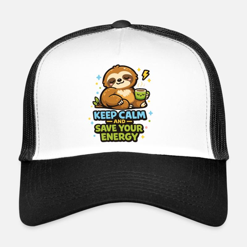 Kuschelsloth Kaffee Ruhe Trucker Cap