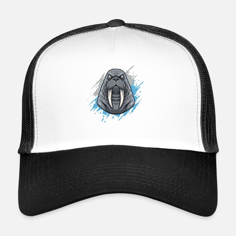 Walross im Farbsplash Trucker Cap
