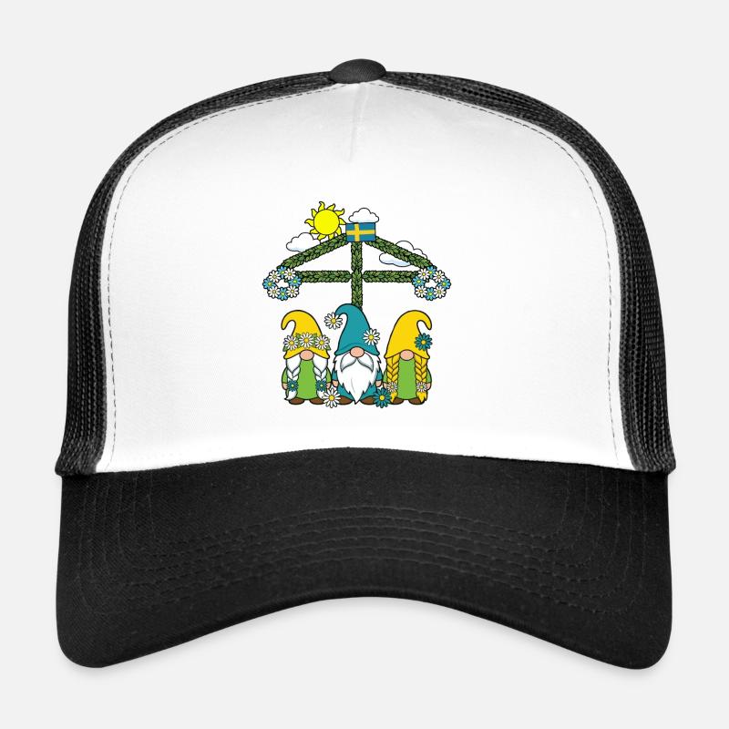 Litha Pagan Summer Solstice Midsummer Midsommar Trucker Cap