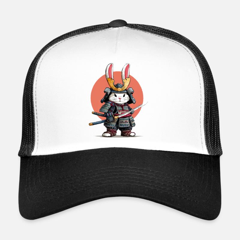Guerrier Samouraï Lapin Casquette trucker 