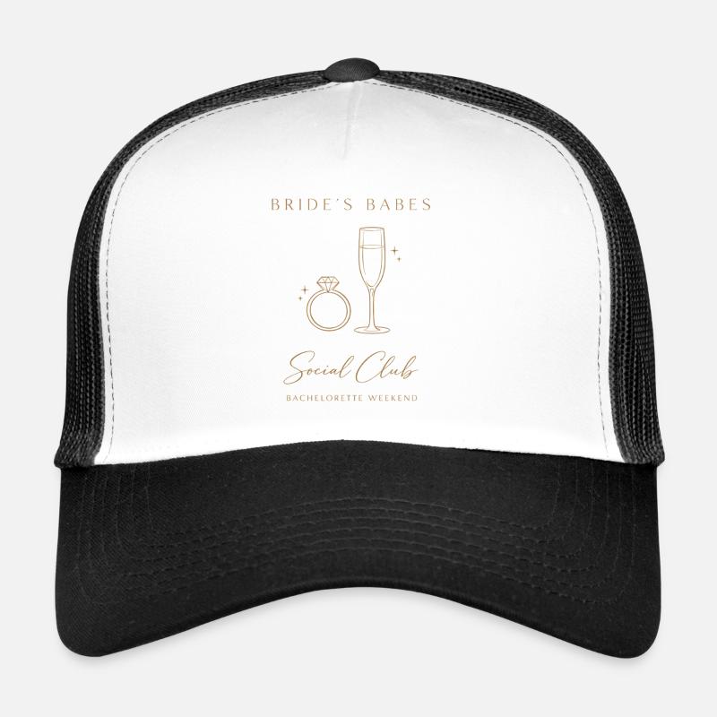 Bride Babes Shirt JGA Bachelorette Team Bride Trucker Cap