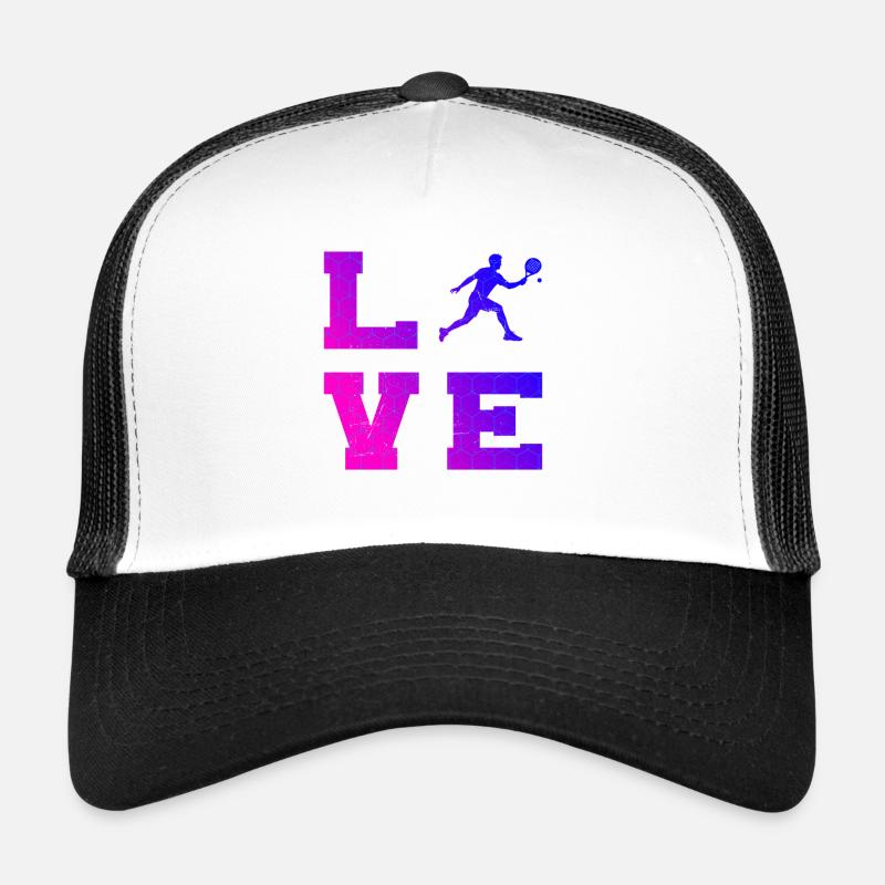 Les fans de double de padel et les règles de padel vont de pair Casquette trucker 