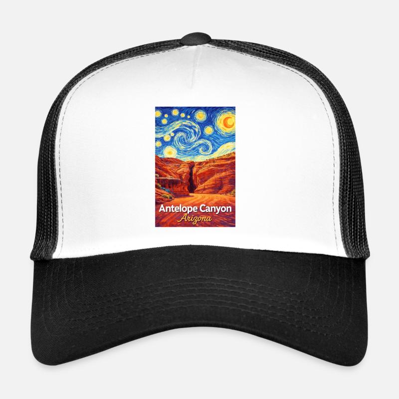 Antelope Canyon Arizona – Starry Night Trucker Cap