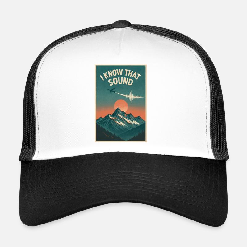 Je connais le son | Aviation d’observation d’avions Casquette trucker 