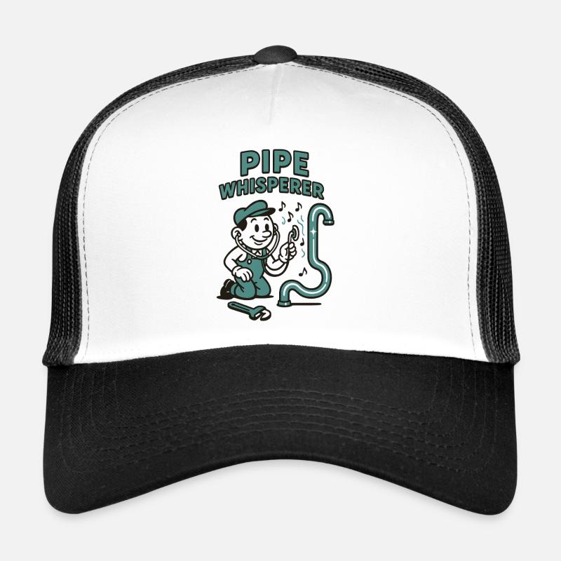 Pipe Whisperer | Plumber Pipe Humor Trucker Cap
