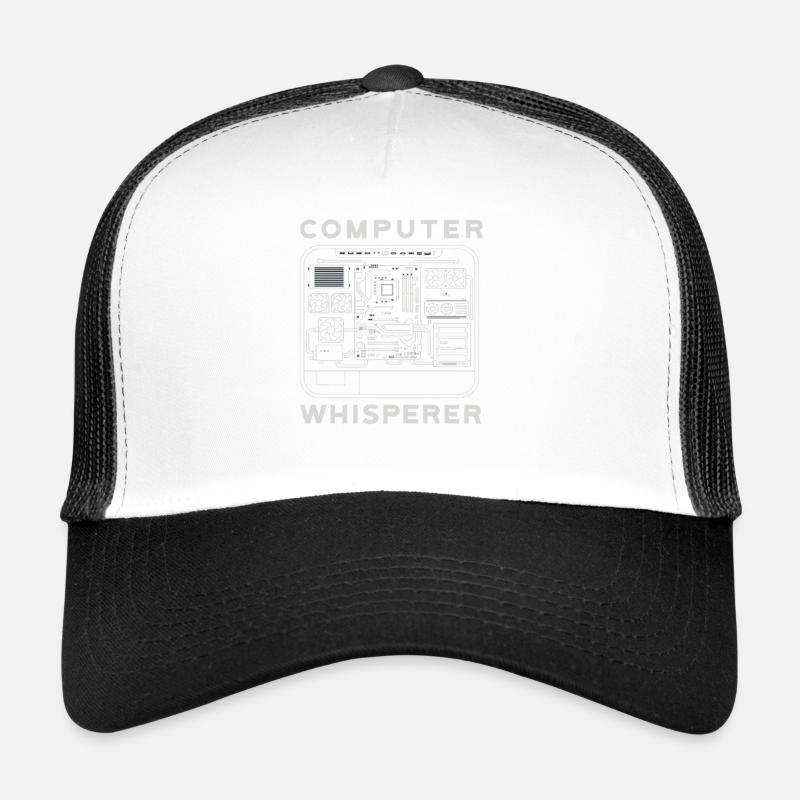 Computer Flüsterer Motherboard Hardware PC Trucker Cap