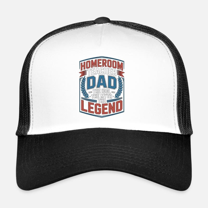 Professeur principal Papa L’Idole Professeur de classe Casquette trucker 