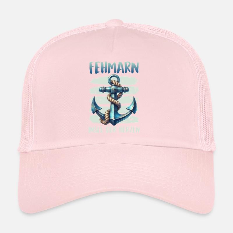 Ostsee FEHMARN INSEL DER HERZEN Lustiges Trucker Cap