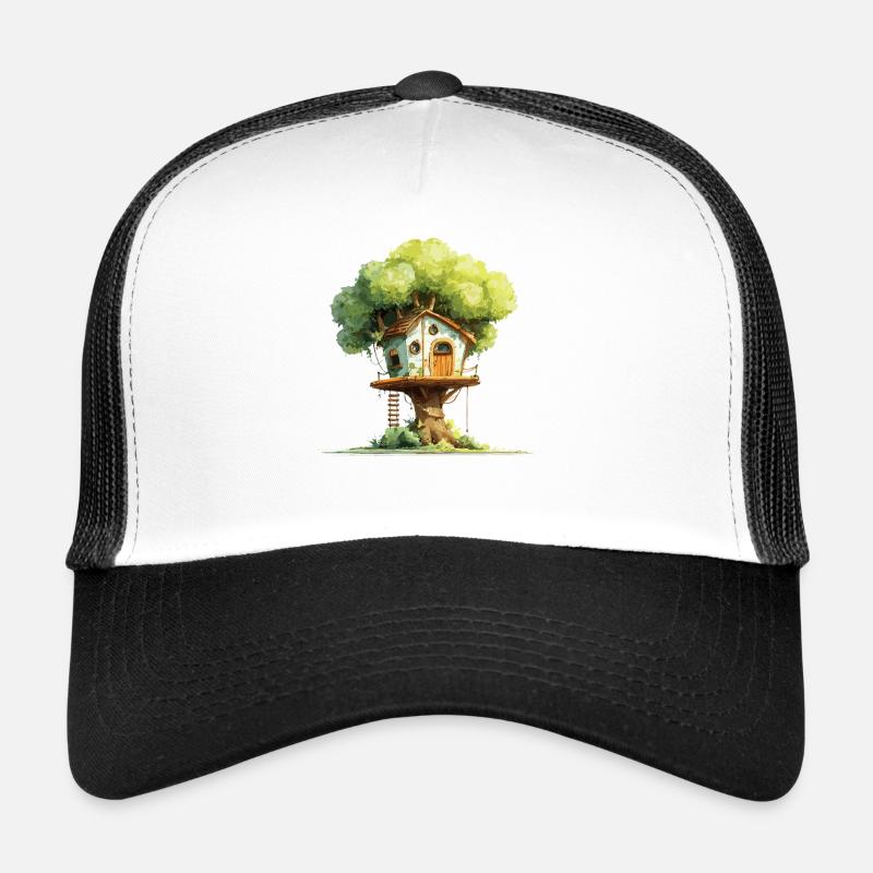 Treehouse in the canopy Trucker Cap
