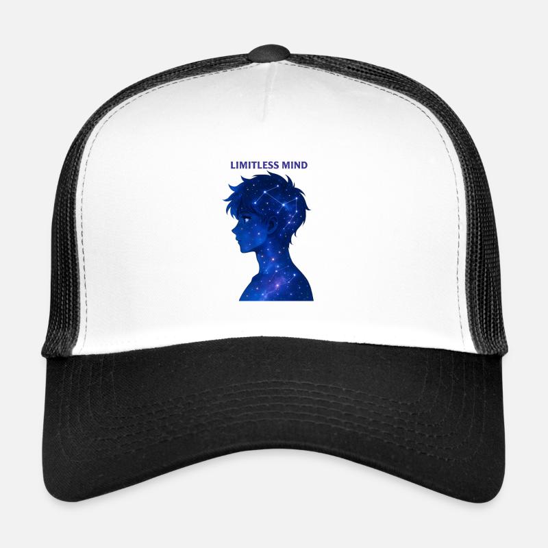 Boundless Spirit Nebula - Trucker Cap - white/black