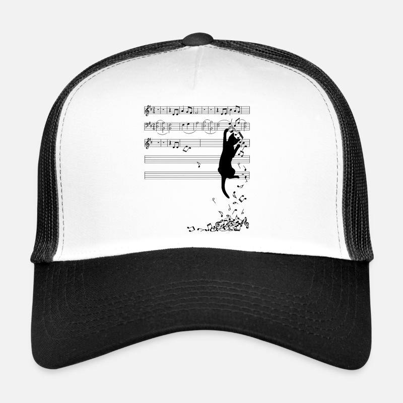 Musikalische Katzenkunst Trucker Cap