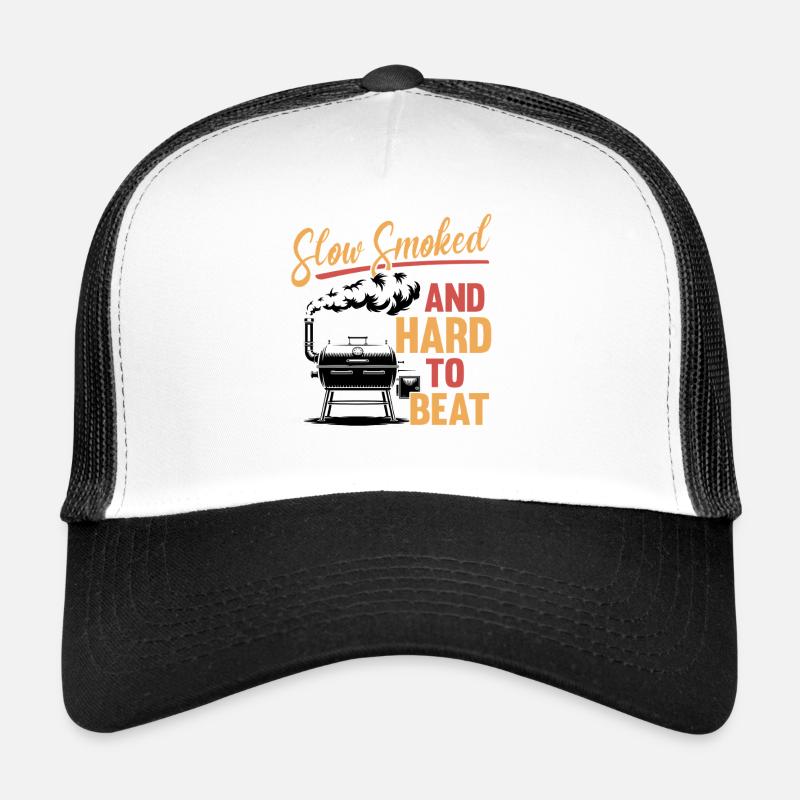 BBQ Grilling Meat Smoking Barbecue Trucker Cap