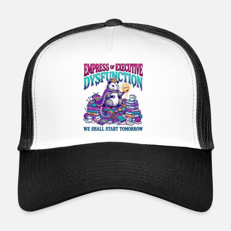 Dysfonctionnement exécutif du TDAH Opossum Casquette trucker 