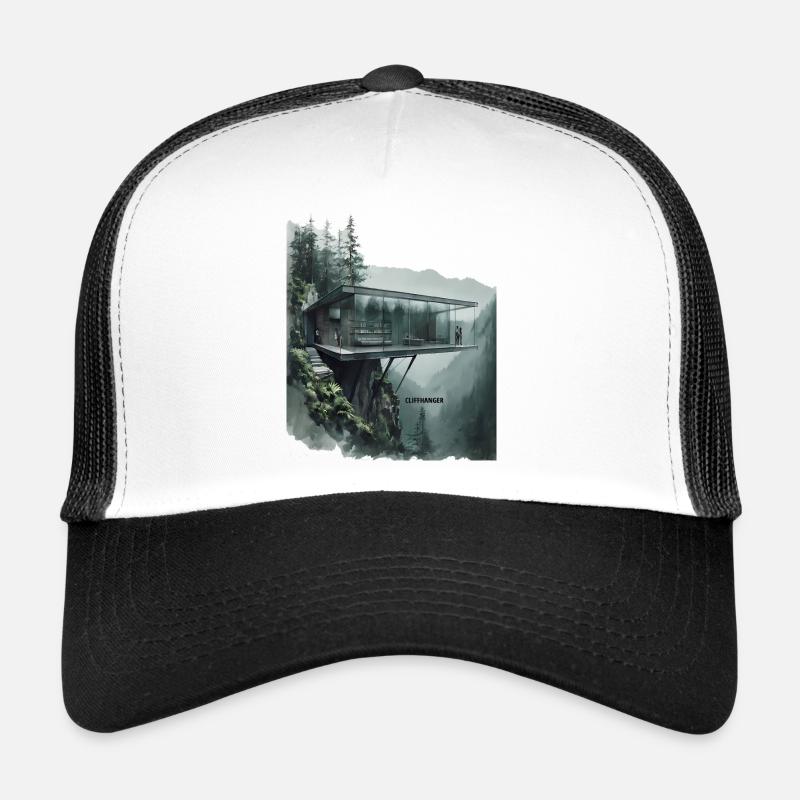 CLIFFHANGER - Villa en verre d’architecture moderne Casquette trucker 