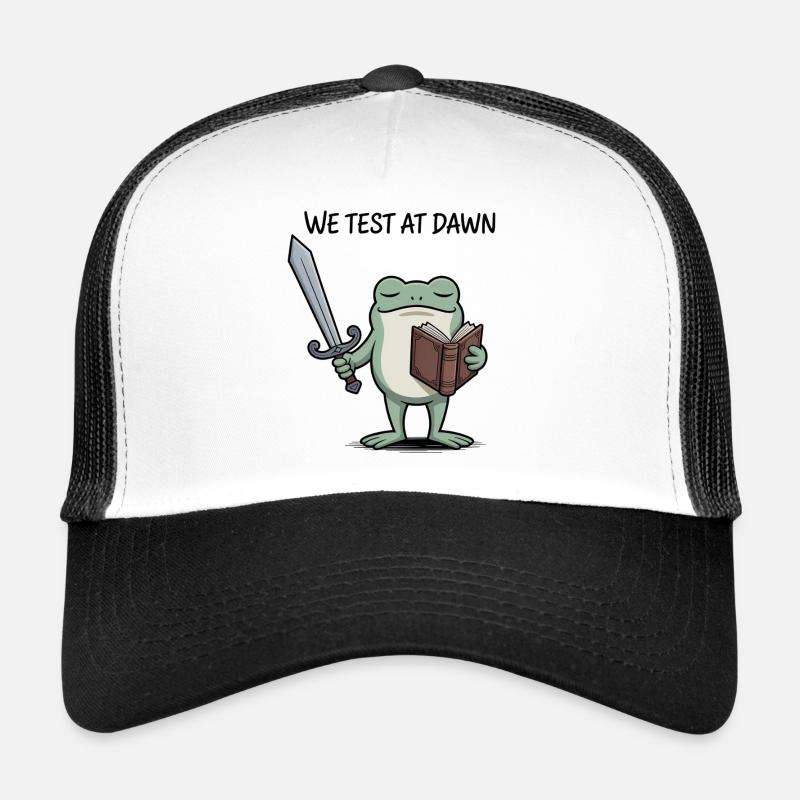 Dawn Frog Knight: Schwert & Buch Trucker Cap