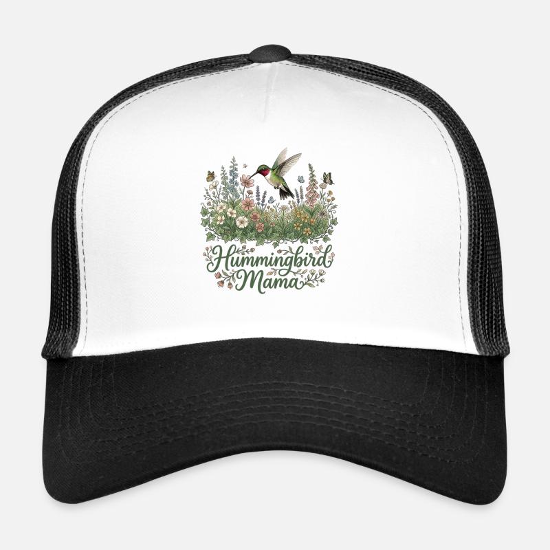 Maman Colibri à gorge rubis Maman Casquette trucker 