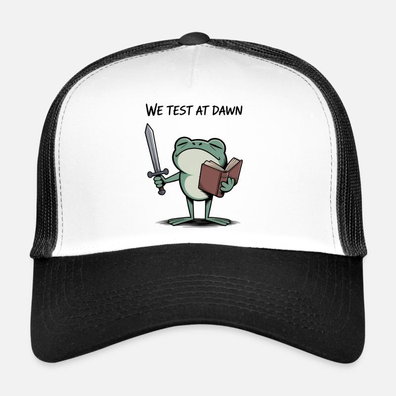 Frog Knight at Dawn Trucker Cap