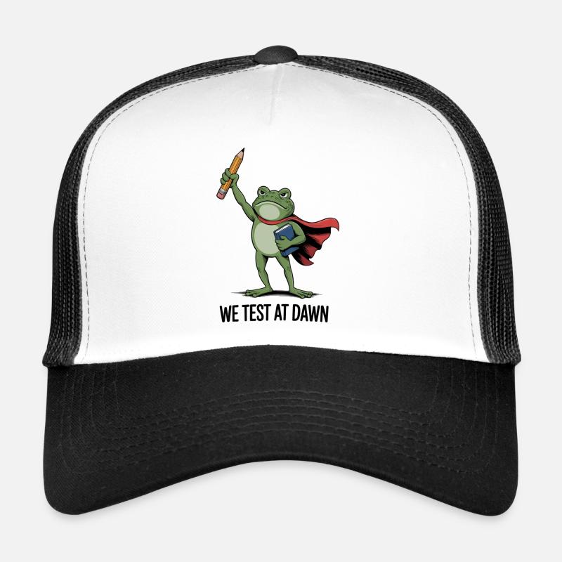 Héros de la Grenouille de Test de l’Aube Casquette trucker 