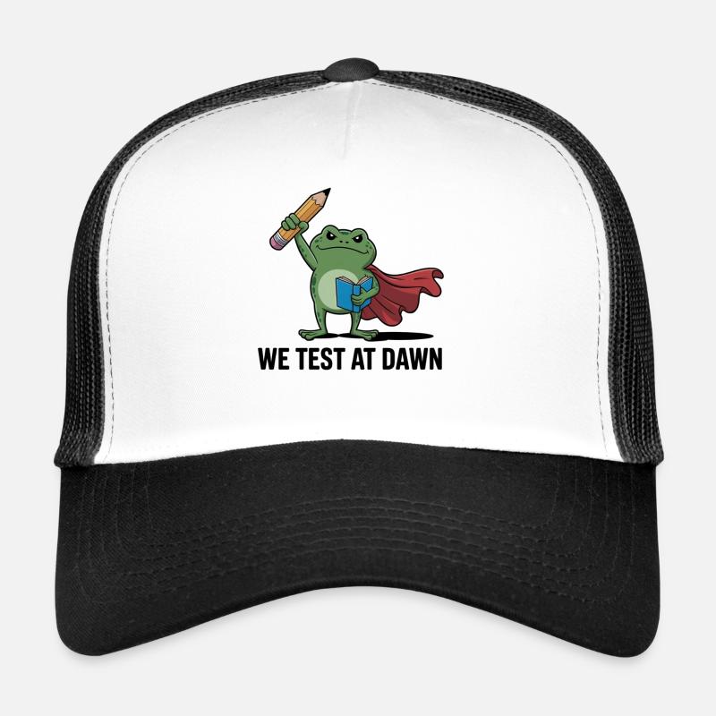 Dawn-getesteter Frosch-Superheld Trucker Cap