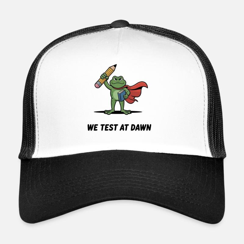Héros de la Grenouille de Test de l’Aube Casquette trucker 