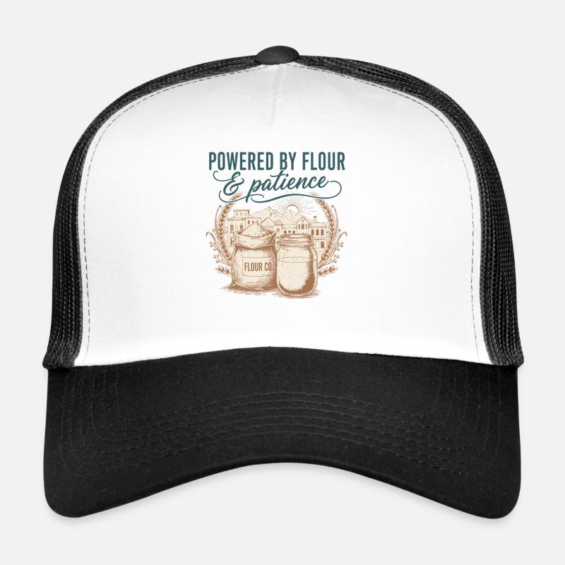 Sourdough Bread Baking Powered By Flour Trucker Cap